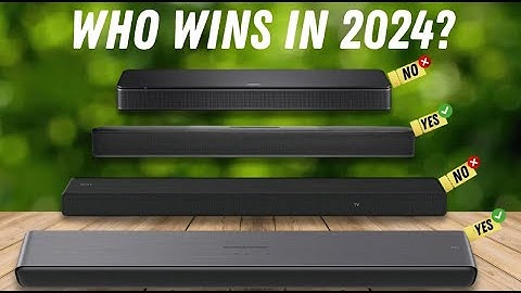 Best Soundbars 2024 - Don
