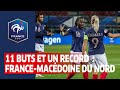 Tous les buts de France Macedoine du Nord Féminines (11-0) I FFF 2020