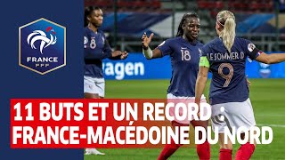 Tous les buts de France Macedoine du Nord Féminines (110) I FFF 2020