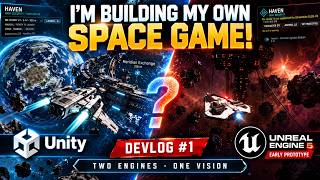 Full I'm Building a Single-Player Game Inspired by EVE Online! 🚀 | Unity vs Unreal Engine – Devlog #1 Update