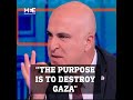 Former Israeli ambassador to Italy: ‘The purpose is to destroy Gaza’