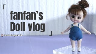 how to make doll baby with polymer clay  or air dry light clay tutorial