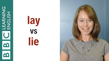 Lie vs Lay - English In A Minute