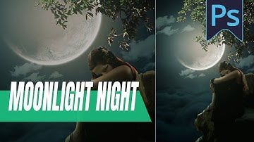 Moonlight night | Photoshop manipulation