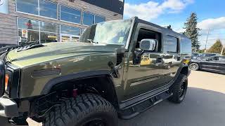 2003 hummer H2 2003 Green Hummer With Alloys