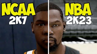 Evolution of Kevin Durant In NBA 2K Games (2K7 - NBA 2K23)