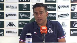 Rueda de prensa de América tras su partido ante Cali