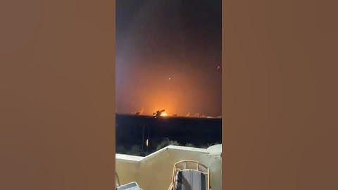 İRAN, İSRAİL'E 100'DEN FAZLA FÜZE FIRLATTI