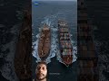 Ever wondered how ships get fuel in the middle of the ocean without stopping at any port? 🤔 #warship