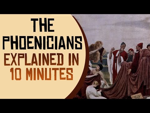 How did the phoenicians gain power and transform society?