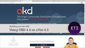 Building my lab: OKD 4.4 on oVirt 4.3