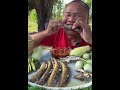 Eating steamed fish is very delicious