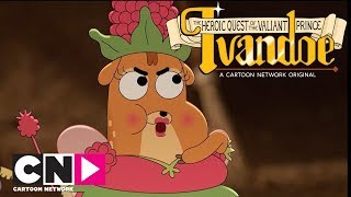 CESUR PRENS IVANDOE | Prens ve Ahududu Perisi | Cartoon Network Türkiye