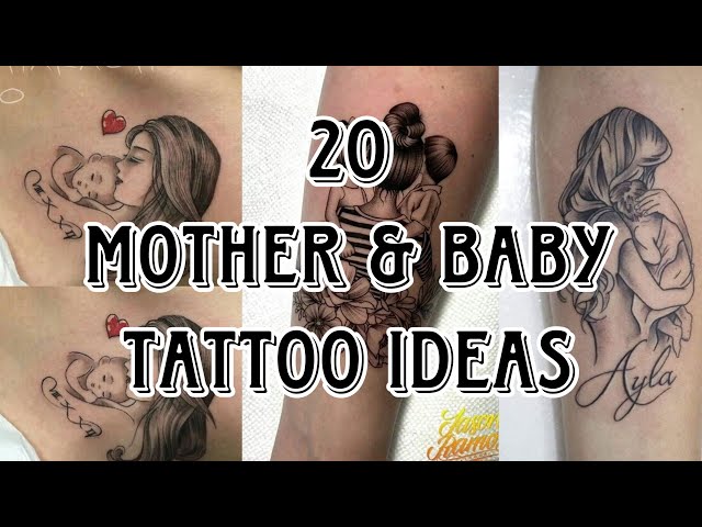 55 Beautiful Mother And Son Tattoos With Meaningful Representations -  Psycho Tats
