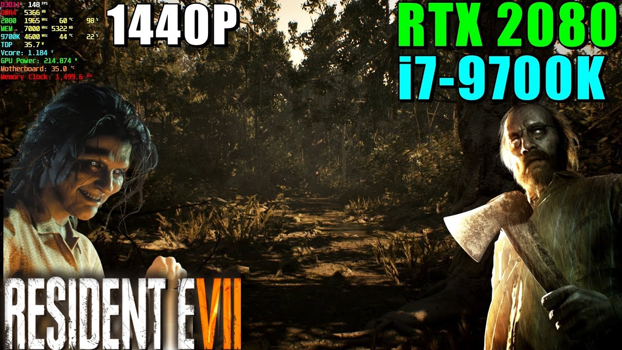 Resident Evil 7 Biohazard RTX 2080 & 9700K@4.6GHz | Max Settings