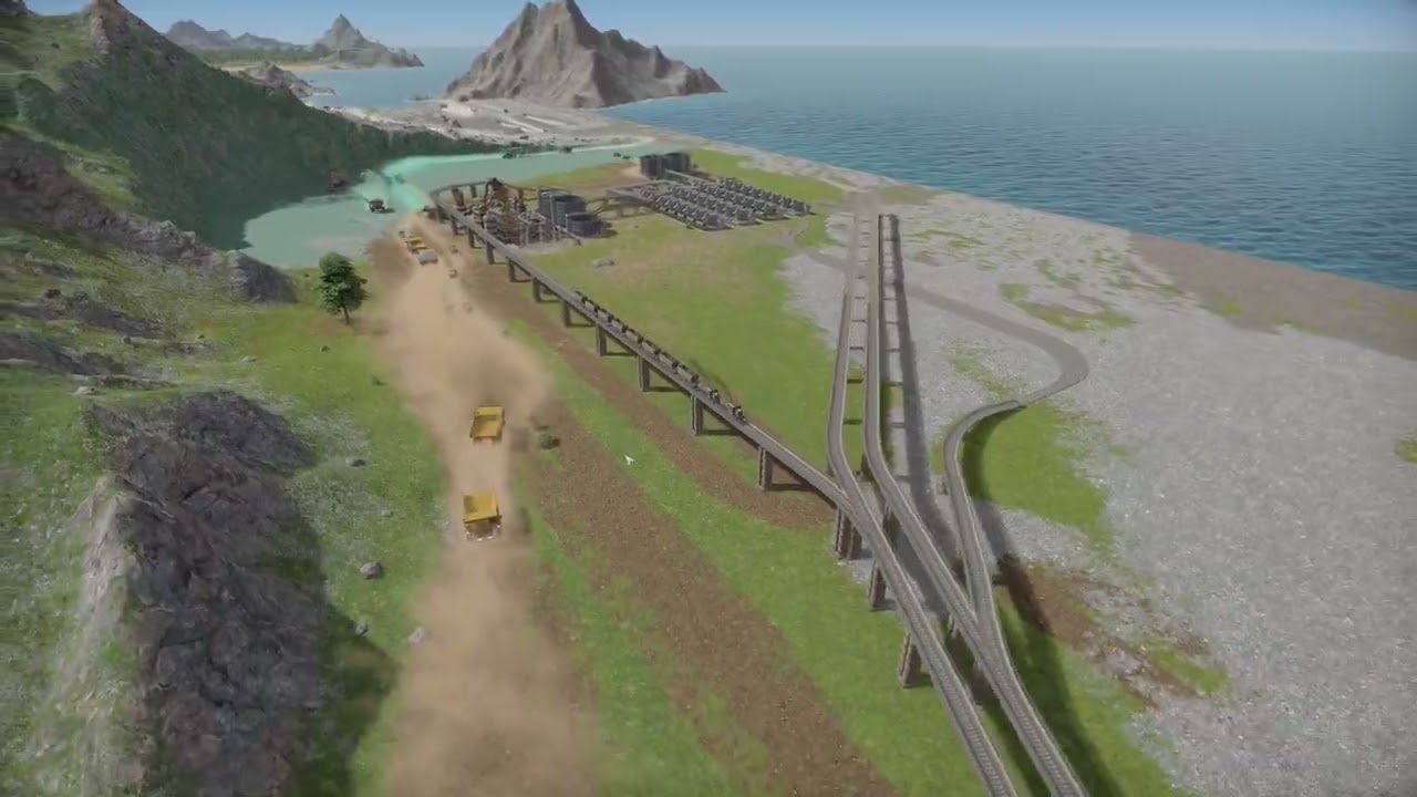 Following a rock train