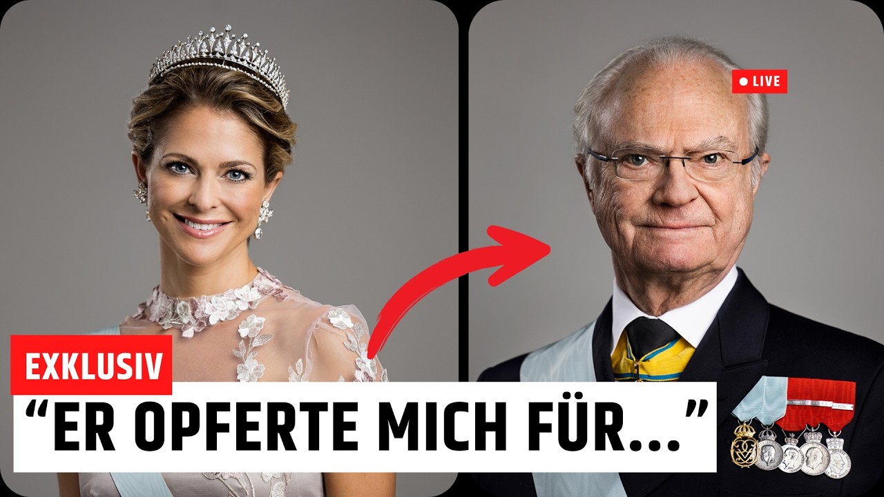 Die fatale Entscheidung von König Carl Gustaf, die Prinzessin Madeleines Glück zerstörte
