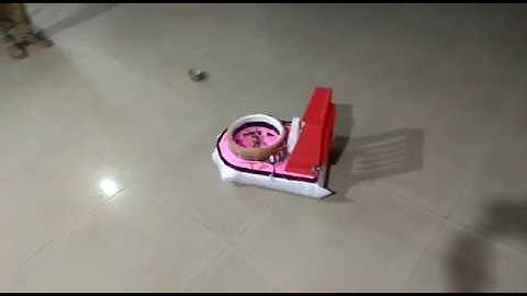 RC Hover craft || NSSC || IIT KHARAGPUR || 2017 || TESTING VIDEO