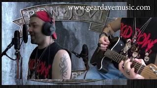 Born to be my baby / Bon Jovi Acoustic cover by Gear Dave