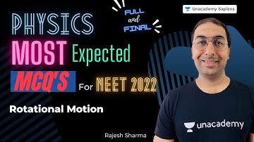 Rotational Motion | Most Expected NEET Physics Questions 💯| NEET 2022 Preparation🔥