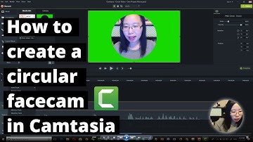 How to Create a Circular Video in Camtasia - Step by Step Tutorial - Free PNG File Included