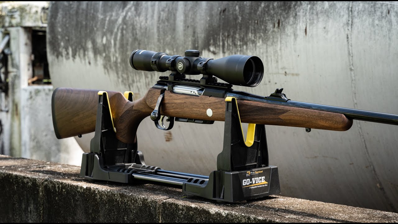 Pro-Tactical Go-Vice Collapsible Portable Gun Vice - YouTube