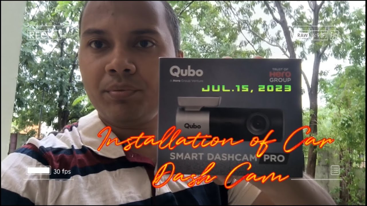 Installation of Qubo Car Dashcam Pro Hero Group Do It Yourself(DIY