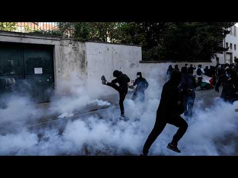 ‘Out of control mass migration’: Trump weighs in on France student protests