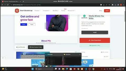 TUTORIAL Memasang Template Landing Page Bootstrap ke dalam laraver