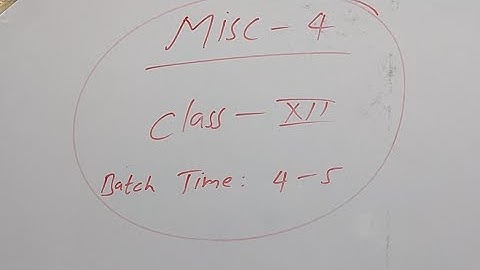 ##Determinant ncert class xii 12, Misc-4 Solution(Lecture-2) D.K.Mishra best maths teacher Motihari#