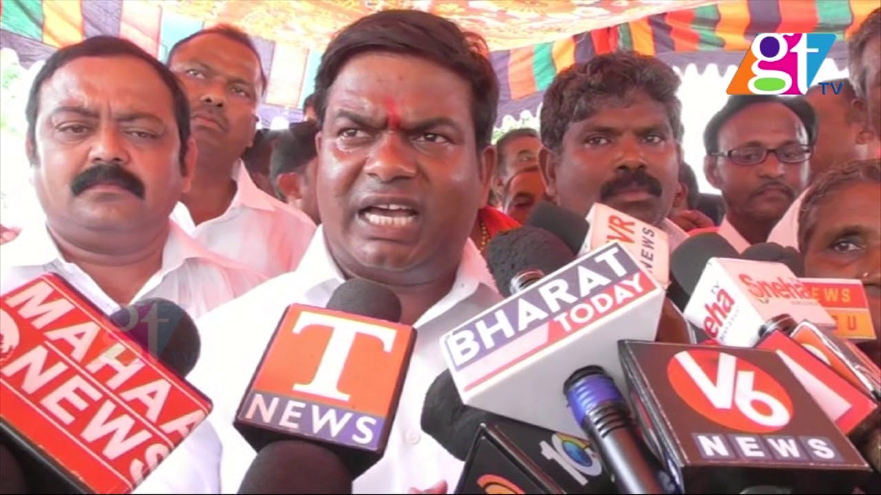 TRS MLA Candidate Jeevan Reddy Election Campaign in Armoor Constituency  | Great Telangana TV