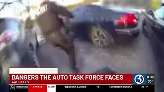 VIDEO: Shot officer in Waterbury was part of auto theft task force