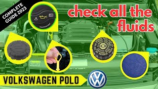 How to Check All Fluid Levels in Volkswagen Polo: Complete Guide 💥🔥😉 #volkswagen #diy