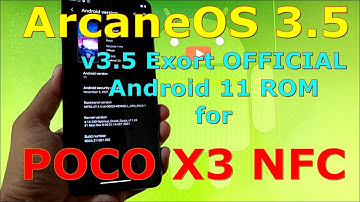 ArcaneOS 3.5 Exort OFFICIAL for Poco X3 NFC (Surya) Android 11 ROM