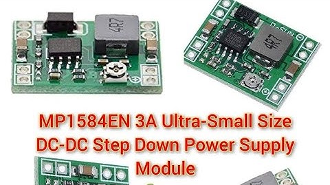 MP1584 3A ULTRA SMALL DC DC BUCK CONVERTER... SINHALA VIDEO