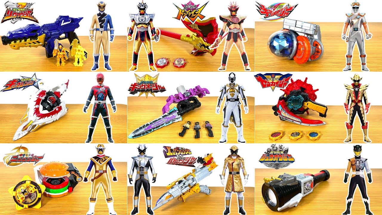 スーパー戦隊の追加戦士特集！キングオージャーのスパイダークモノスや歴代スーパー戦隊の追加戦士たちの変身や必殺技を一気に紹介するぞ！