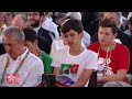 Popiežius Lisabonoje. Mišparai Šv. Jeronimo vienuolyne
