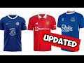 All New Premier League 2022/23 kits (Updated)