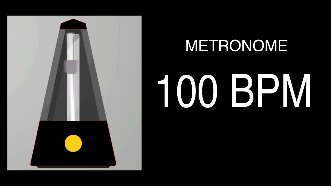 100 bpm metronome