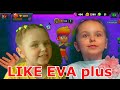 MINECRAFT  Ева  рассказывает своей  умной  кукле правила игры видео LIKE EVA plus