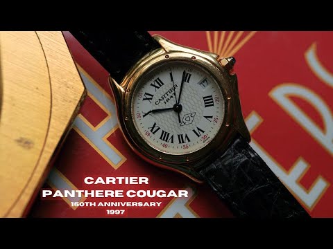 Cartier Panthere Cougar Ref. 1171-1 Date 150th Anniversary 1997