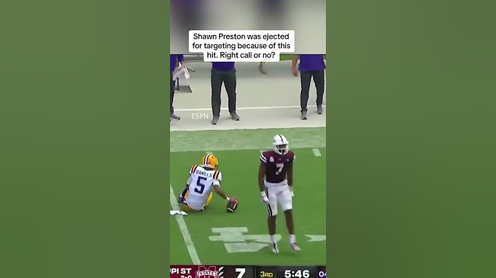 Did Shawn Preston deserve to be ejected for this hit on Jayden Daniels? #shorts