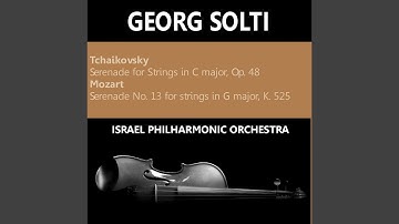 Serenade for Strings in C Major, Op. 48: I. Andante non troppo - Allegro moderato