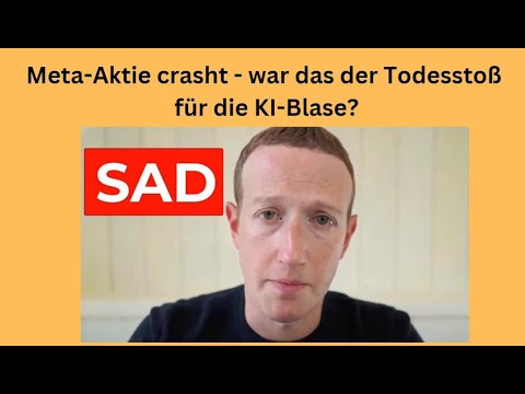 Meta-Aktie crasht - war das der Todesstoß für die KI-Blase? Videoausblick