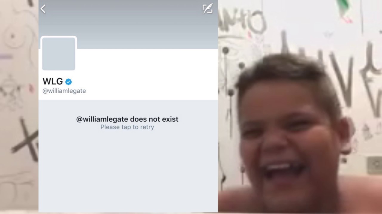 William LeGate has deleted his Twitter account