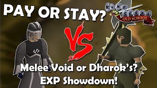 Pay or Stay #21 | Void Melee vs Dharok's | OSRS NMZ