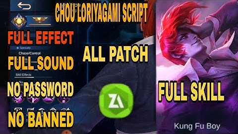 script skin chou kof no password patch beatrix