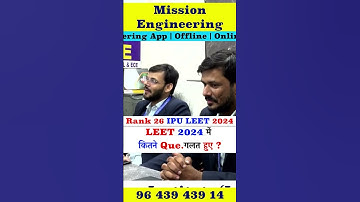 LEET Coaching | IPU LEET Mistakes | Lateral Entry Coaching | BTech After Diploma | #leet_preparation