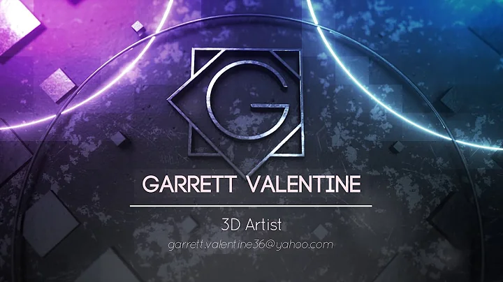 Garrett Valentine Reel - 3D Artist
