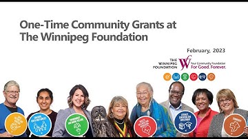 One Time Community Grants Information Session